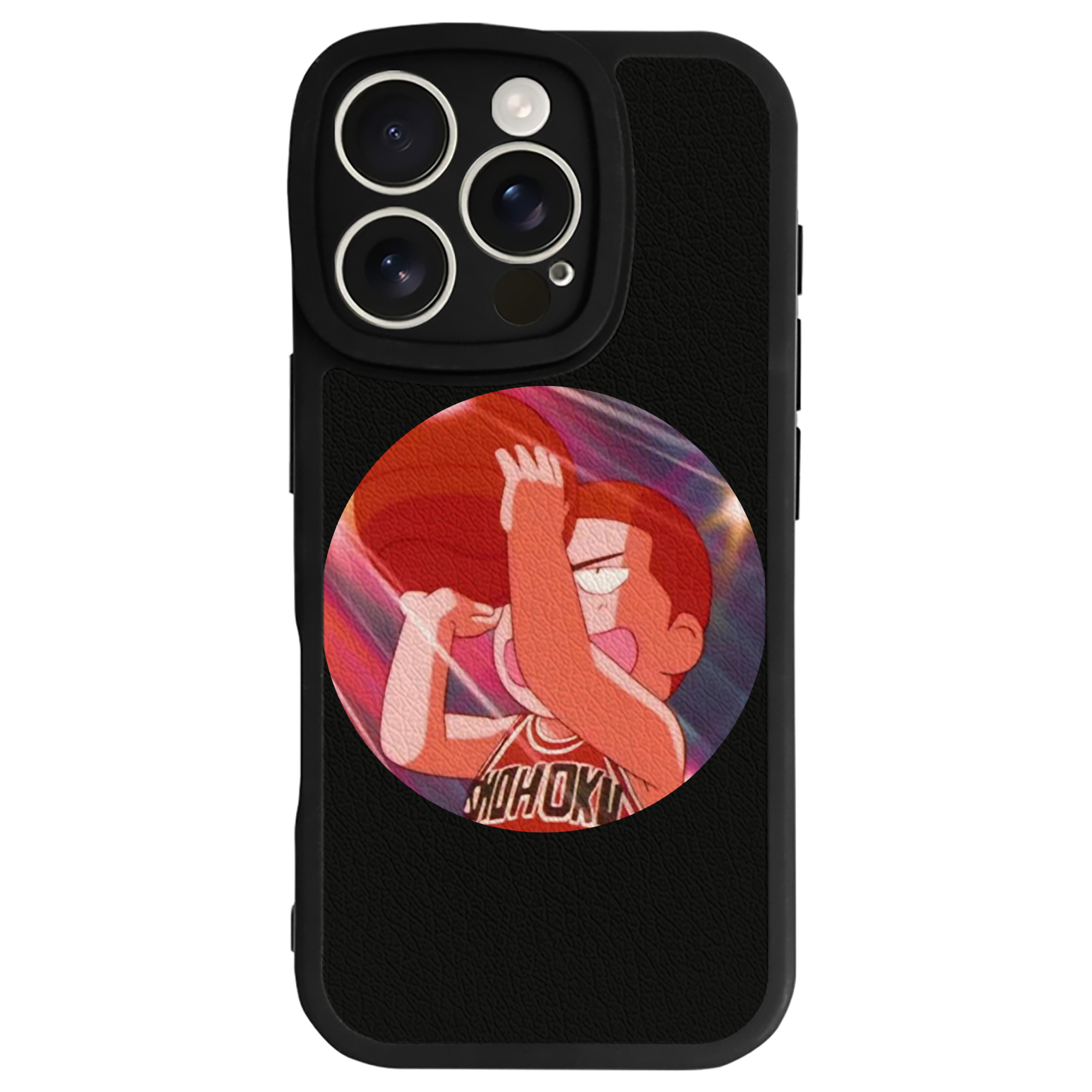 （画像用） SLAM DUNK／スラムダンク 【iPhone 16シリーズ対応】シリコンスマホケース（レザー調） 材質：シリコン